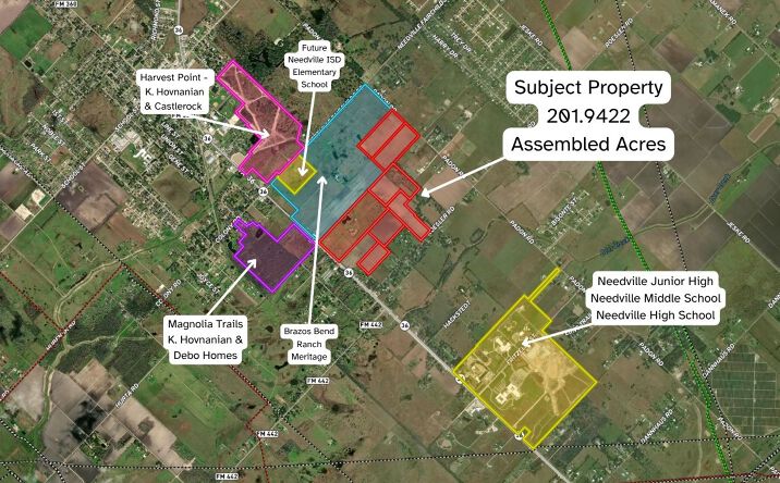 Pictures of Land property located at 000 Hwy 36, Needville, TX 77461 for sales - image #1