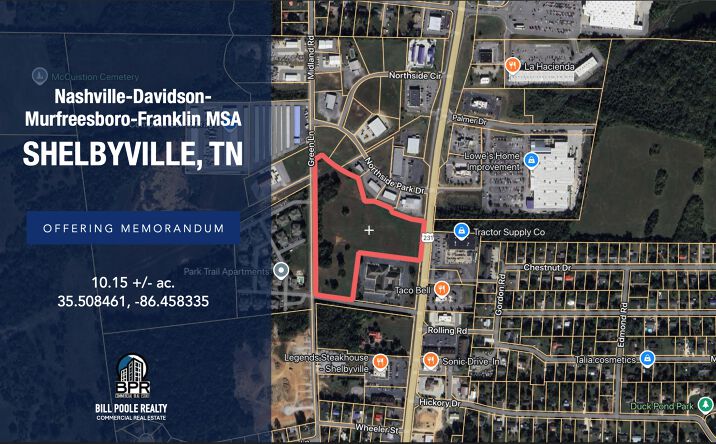 Pictures of Retail property located at N Main St, Shelbyville, TN 37160 for sales - image #1