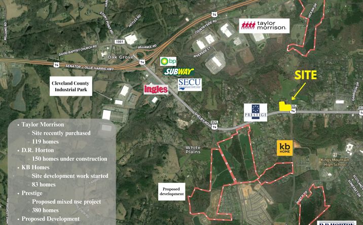 Pictures of Land property located at 1700 Shelby Rd, Kings Mountain, NC 28086 for sales - image #1
