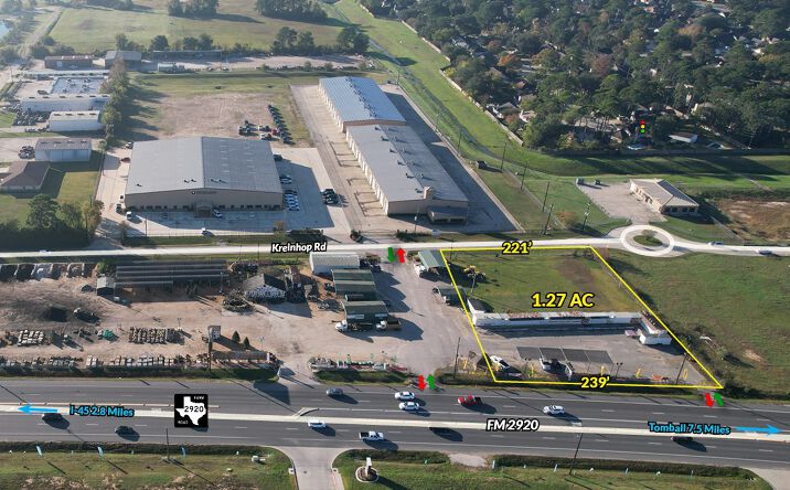 Pictures of Land property located at 4131 Farm to Market 2920, Spring, TX 77388 for sales - image #1