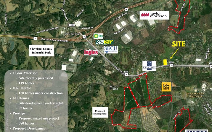 Pictures of Land property located at 1708 Shelby Rd, Kings Mountain, NC 28086 for sales - image #1