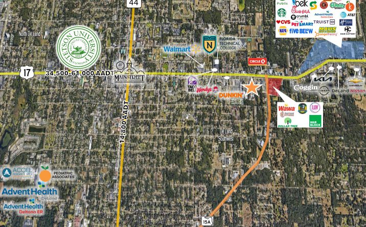 Pictures of Land property located at S Woodland Blvd, DeLand, FL 32139 for sales - image #1