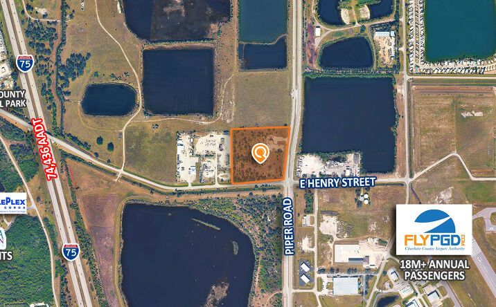 Pictures of Industrial, Land, Retail property located at 4001 E Henry St, Punta Gorda, FL 33982 for sales - image #1