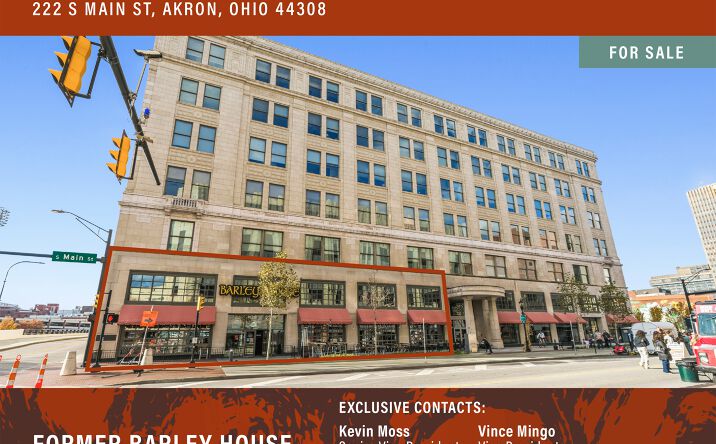 Pictures of Retail property located at 222 S Main St, Akron, OH 44308 for sales - image #1