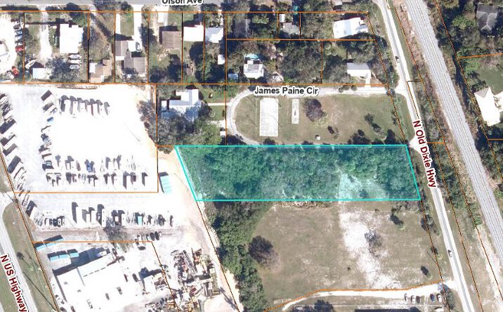 Pictures of Land property located at Dixie Hwy & James Paine Circle, Fort Pierce, FL, St Lucie Village, FL 34946 for sales - image #1