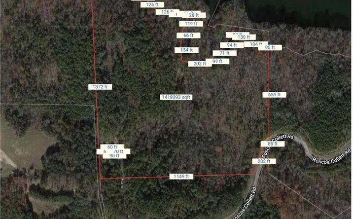 Pictures of Land property located at 00 Roscoe Collett Road, Dawsonville, GA 30534 for sales - image #1