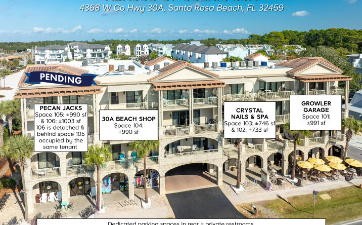 Pictures of Retail property located at 4368 W County Hwy 30A, Santa Rosa Beach, FL 32459 for sales - image #1