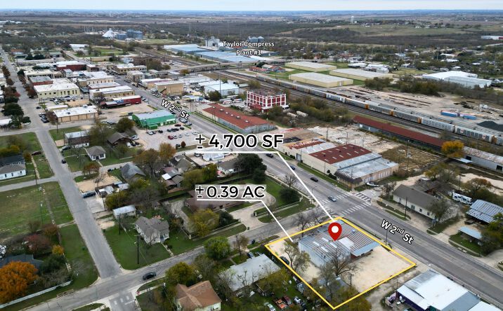 Pictures of Retail property located at 500 W 2nd St, Taylor, TX 76574 for sales - image #1