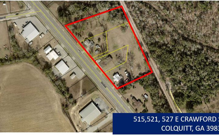 Pictures of Land property located at 515, 521, 527 Us Hwy 27 S., Colquitt, GA 39837 for sales - image #1