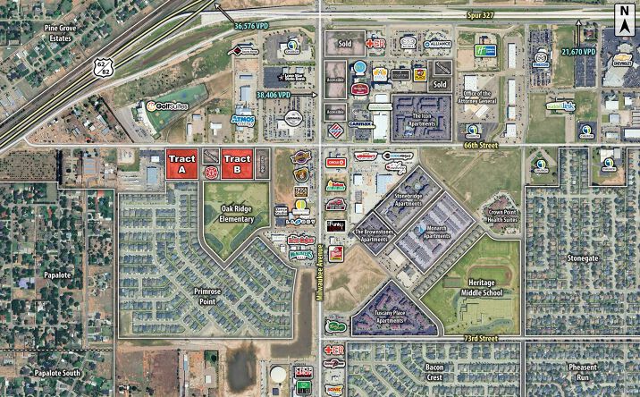 Pictures of Land property located at 6621 & 6709 66th Street, Lubbock, TX 79424 for sales - image #1