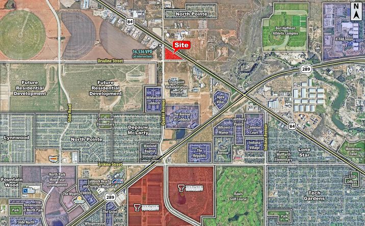Pictures of Land property located at SEC Hwy 84 & N Quaker, Lubbock, TX 79415 for sales - image #1