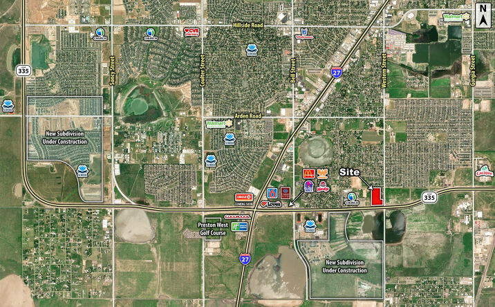 Pictures of Land property located at NWC Loop 335 & Western Street, Amarillo, TX 79110 for sales - image #1