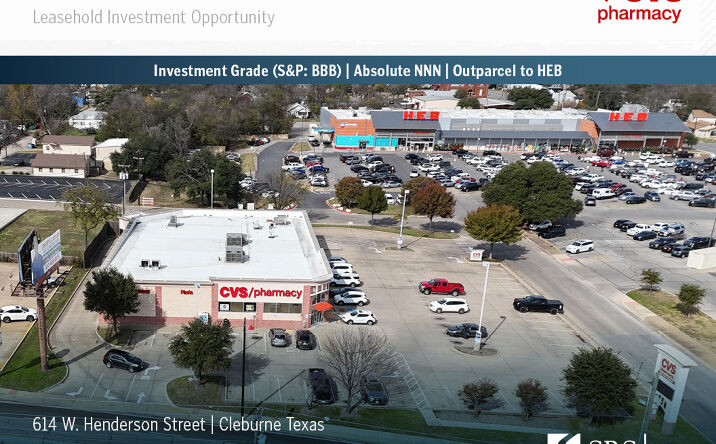 Pictures of Retail property located at 614 W Henderson St, Cleburne, TX 76033 for sales - image #1