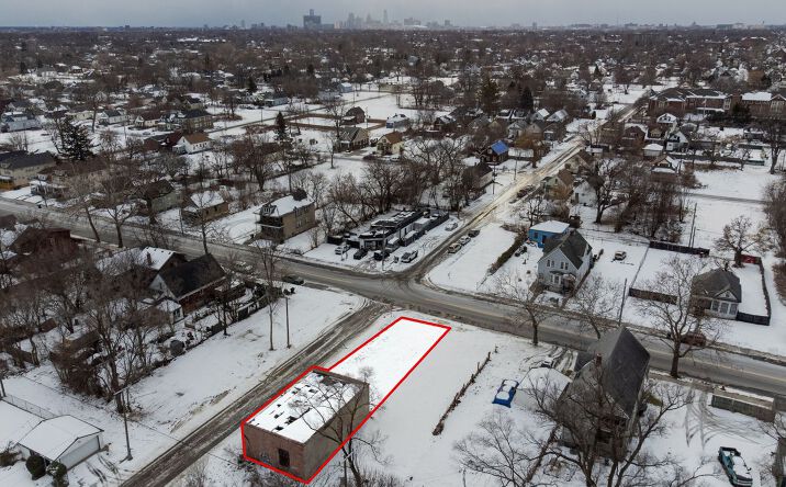 Pictures of Land, Retail property located at 5500 Cadillac  Ave, Detroit, MI 48213 for sales - image #1