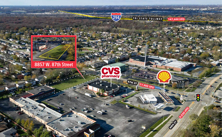 Pictures of Land property located at 8857 W 87th St, Hickory Hills, IL 60457 for sales - image #1