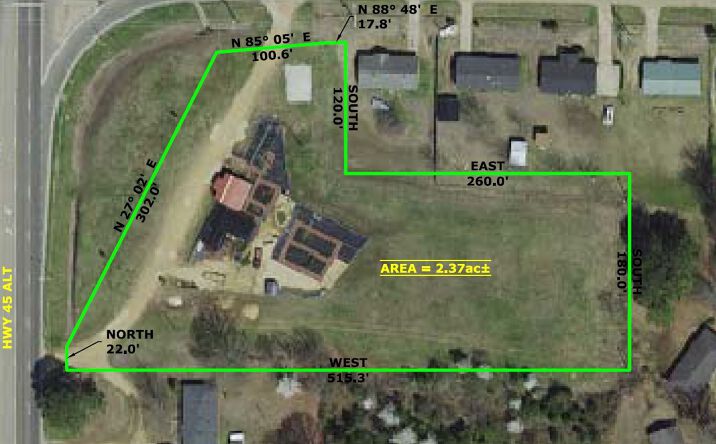 Pictures of Land property located at 8266 US-45 ALT, West Point, MS 39773 for sales - image #1