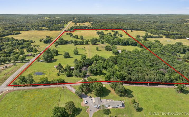 Pictures of Land property located at 1904 N County Line Road E, Fort Gibson, OK 74434 for sales - image #1