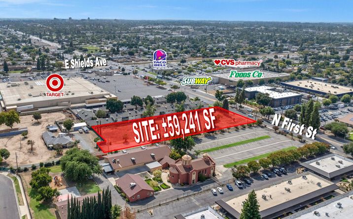 Pictures of Land property located at 3436 N First St, Fresno, CA 93726 for sales - image #1