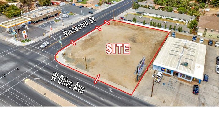 Pictures of Land, Retail property located at 1594 West Olive Avenue, Woodville, CA 93257 for sales - image #1