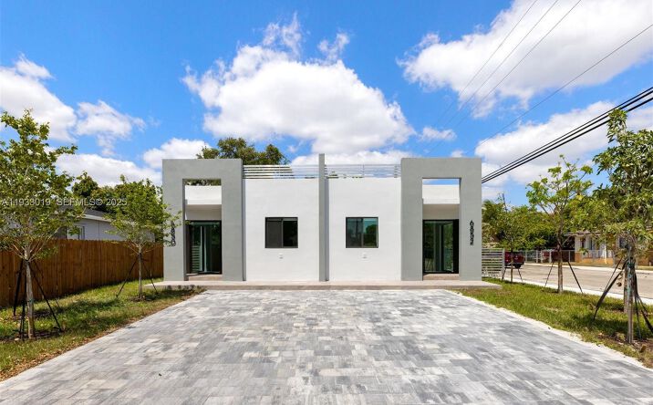 Pictures of Multifamily property located at 6852-6850 NW 4th AVE, Miami, FL 33150 for sales - image #1