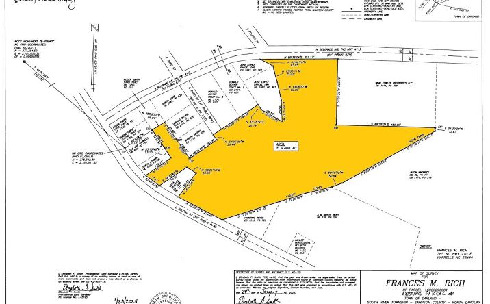 Pictures of Land property located at 190 N Belgrade Ave, Garland, NC 28441 for sales - image #1