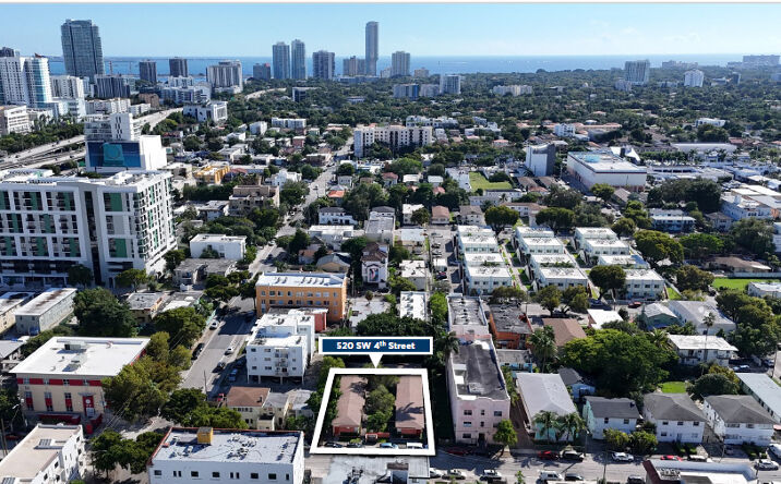 Pictures of Multifamily property located at 520 SW 4th St, Miami, FL 33130 for sales - image #1