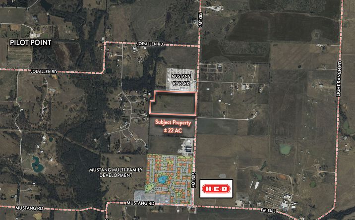 Pictures of Land property located at 9431 FM1385, Pilot Point, TX 76258 for sales - image #1