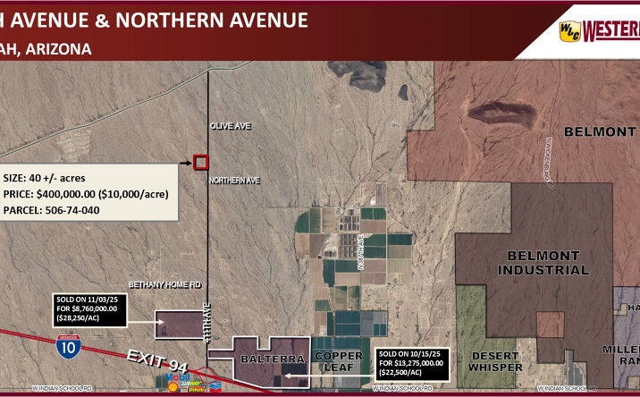 Pictures of Land property located at 411th Ave, Tonopah, AZ 85354 for sales - image #1
