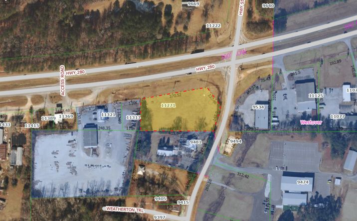 Pictures of Land property located at 11271 US-280, Sterrett, AL 35147 for sales - image #1