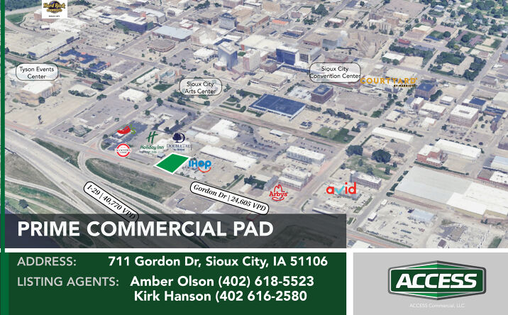 Pictures of Land property located at 711 Gordon Dr, Sioux City, IA 51101 for sales - image #1
