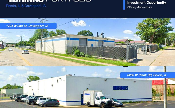 Pictures of Industrial property located at 1704 W 2nd St, Davenport, IA 52802, 6200 W Plank Rd, Peoria, IL 61607 for sales - image #1