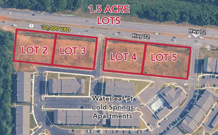 Pictures of Land property located at US-72, Huntsville, AL 35811 for sales - image #1