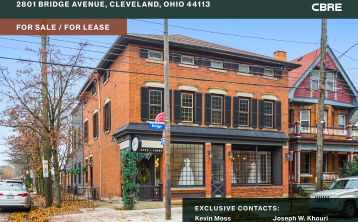Pictures of Mixed Use, Office, Retail property located at 2801 Bridge Ave, Cleveland, OH 44113 for sales - image #1