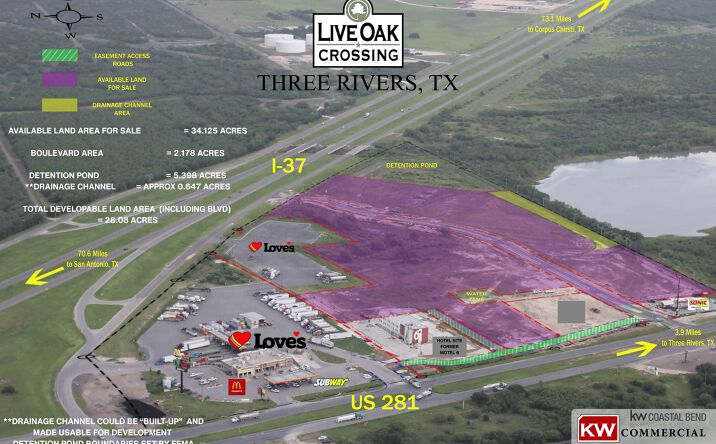 Pictures of Land property located at 6284 US-281, Three Rivers, TX 78071 for sales - image #1