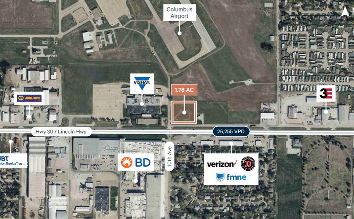 Pictures of Land property located at 922 23rd St, Columbus, NE 68601 for sales - image #1