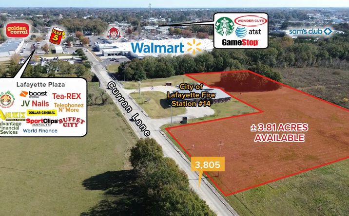 Pictures of Land, Retail property located at 211 Curran Ln, Lafayette, LA 70506 for sales - image #1