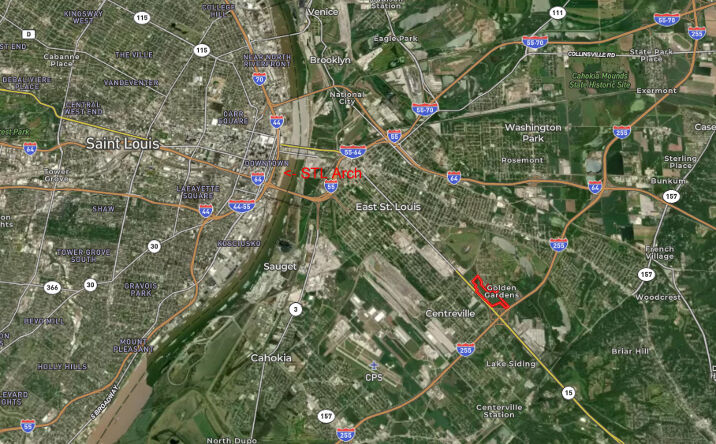 Pictures of Land property located at 3904 Alcoa Drive, East St Louis, IL 62207 for sales - image #1