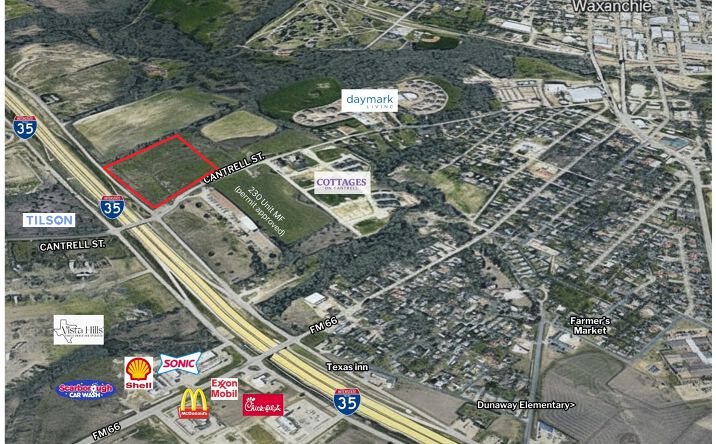 Pictures of Land property located at I-35E, Waxahachie, TX 75165 for sales - image #1