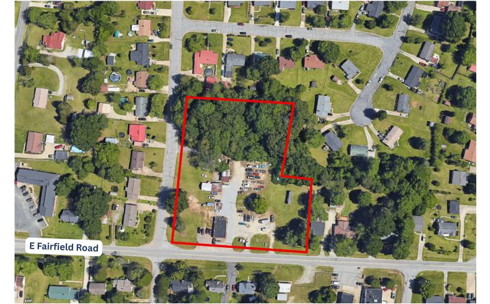 Pictures of Industrial, Retail property located at 705 E Fairfield Rd, High Point, NC 27263 for sales - image #1