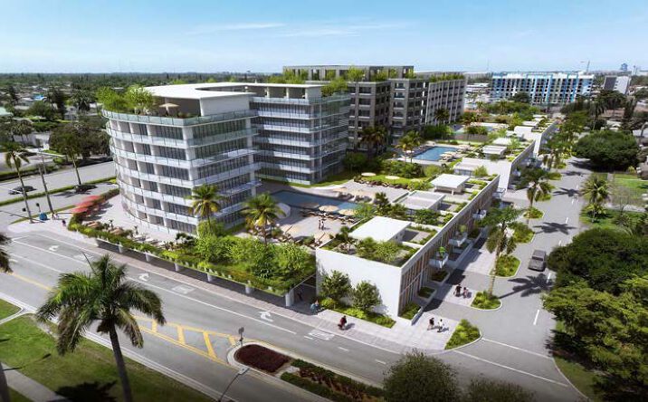 Pictures of Retail, Office, Hospitality, Mixed Use, Land property located at 225-255 E Dania Beach Blvd, Dania Beach, FL 33004 for sales - image #1
