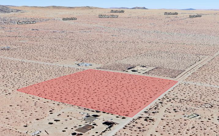 Pictures of Land property located at Dennis Ave, Joshua Tree, CA 92252 for sales - image #1