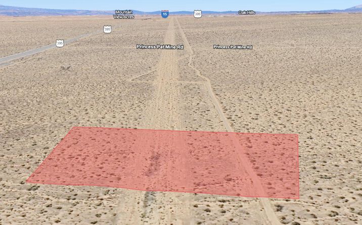 Pictures of Land property located at Vic Princess Pat Mine Road, Adelanto, CA 92301 for sales - image #1