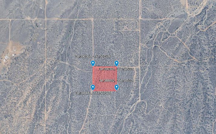 Pictures of Land property located at Phelan, Phelan, CA 92371 for sales - image #1