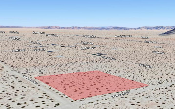 Pictures of Land property located at Sunburst Ave, Joshua Tree, CA 92252 for sales - image #1