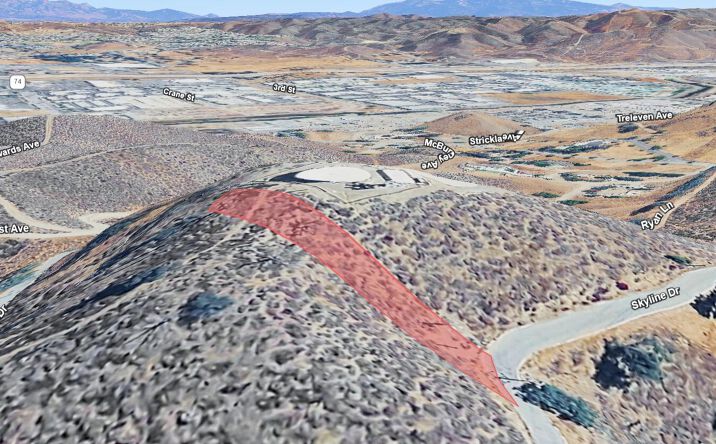 Pictures of Land property located at Skyline Drive, Lake Elsinore, CA 92530 for sales - image #1
