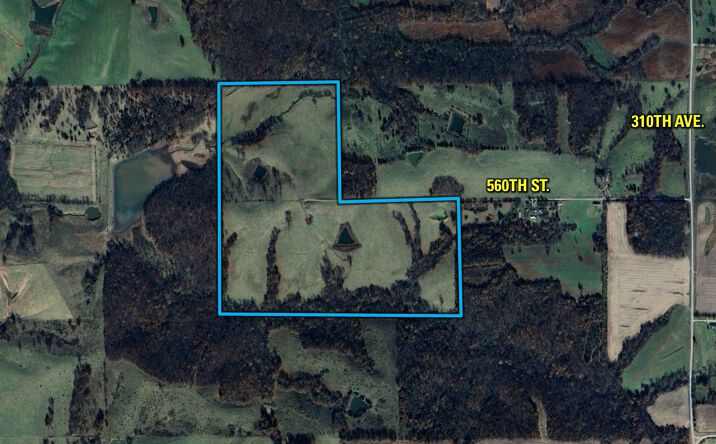 Pictures of Land property located at 560th Street, Moulton, IA 52572 for sales - image #1