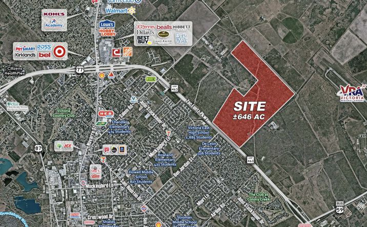 Pictures of Land property located at Zac Lentz Pkwy, Victoria, TX 77904 for sales - image #1