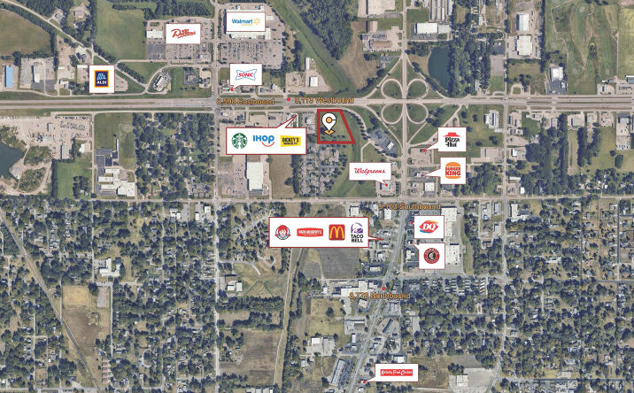 Pictures of Retail, Land property located at 547 US-24, Topeka, KS 66608 for sales - image #1