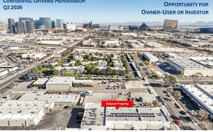 Pictures of Industrial property located at 4333 W Tropicana Ave, Las Vegas, NV 89118 for sales - image #1