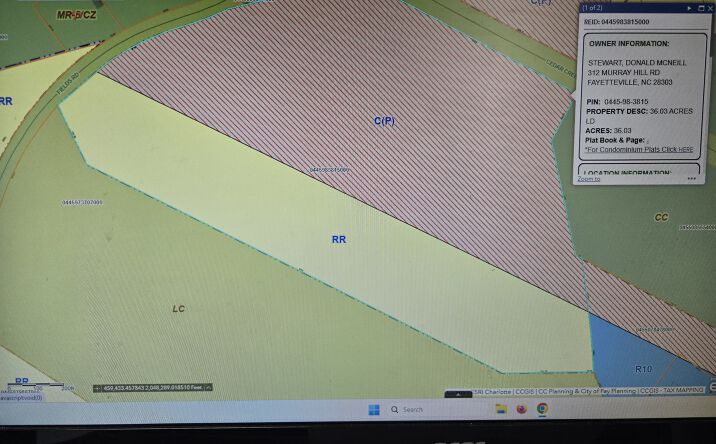 Pictures of Land property located at Cedar Creek Rd, Fayetteville, NC 28312 for sales - image #1
